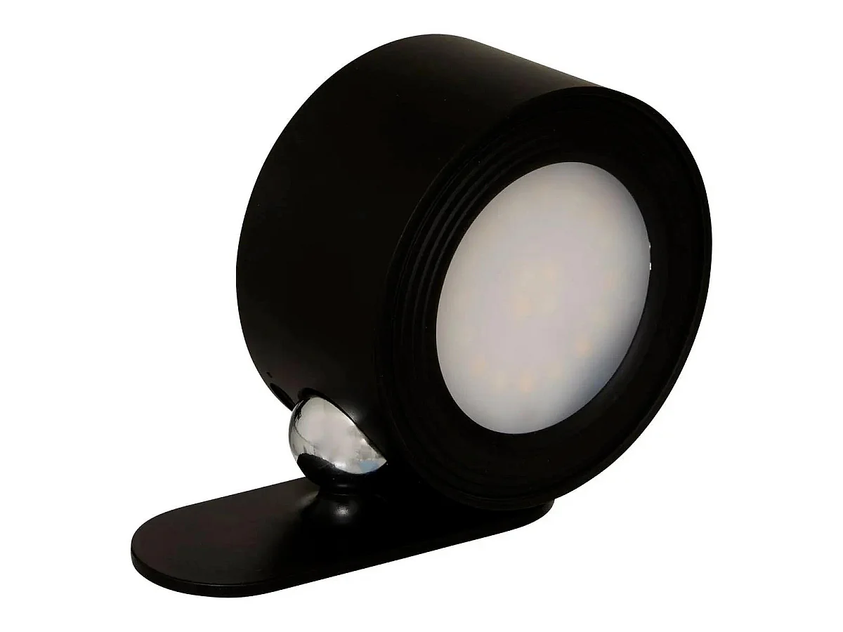 Applique Murale Rechargeable à LED "Amovible" 10cm Noir
