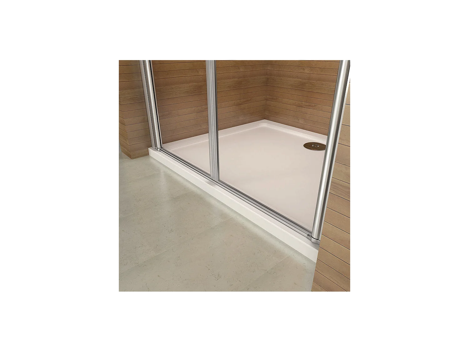 Porte de douche battante 80x197cm porte de douche pivotante à 180°, en verre 6mm anticalcaire, installation en niche