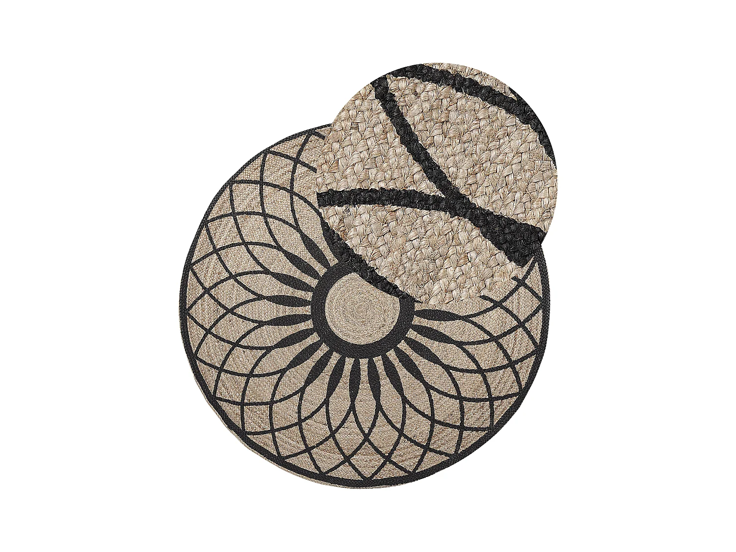 Teppich KULLAR ø 140 cm Beige