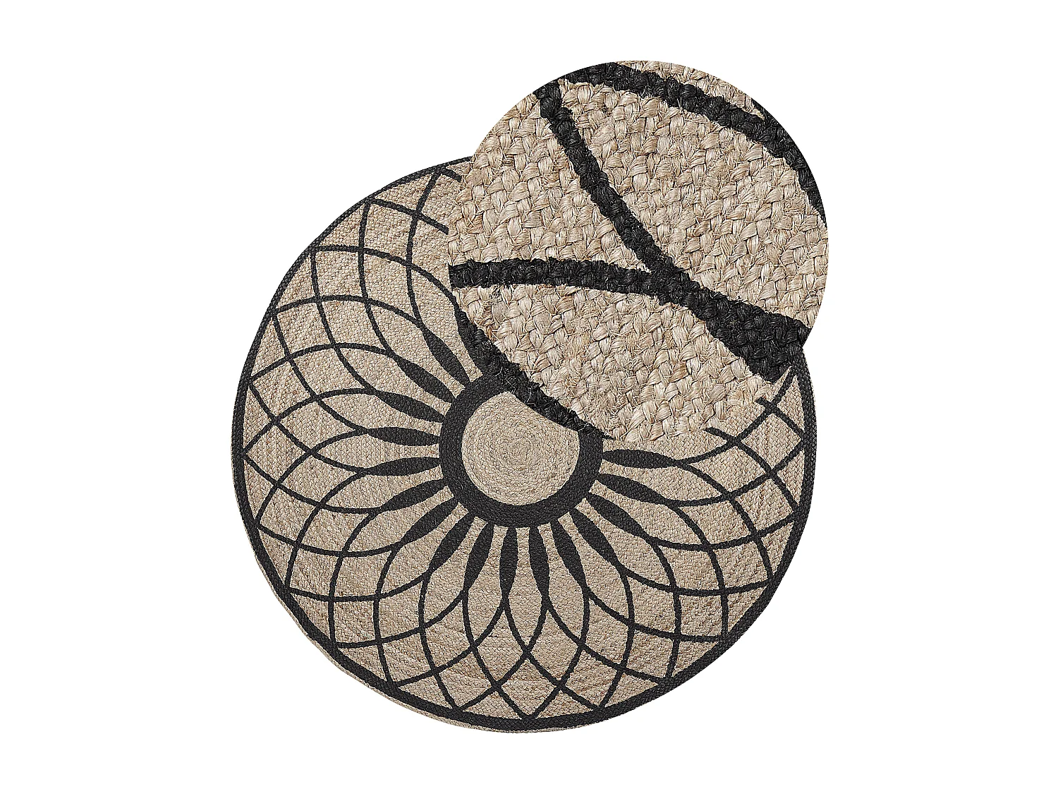 Tapete KULLAR ø 140 cm Creme