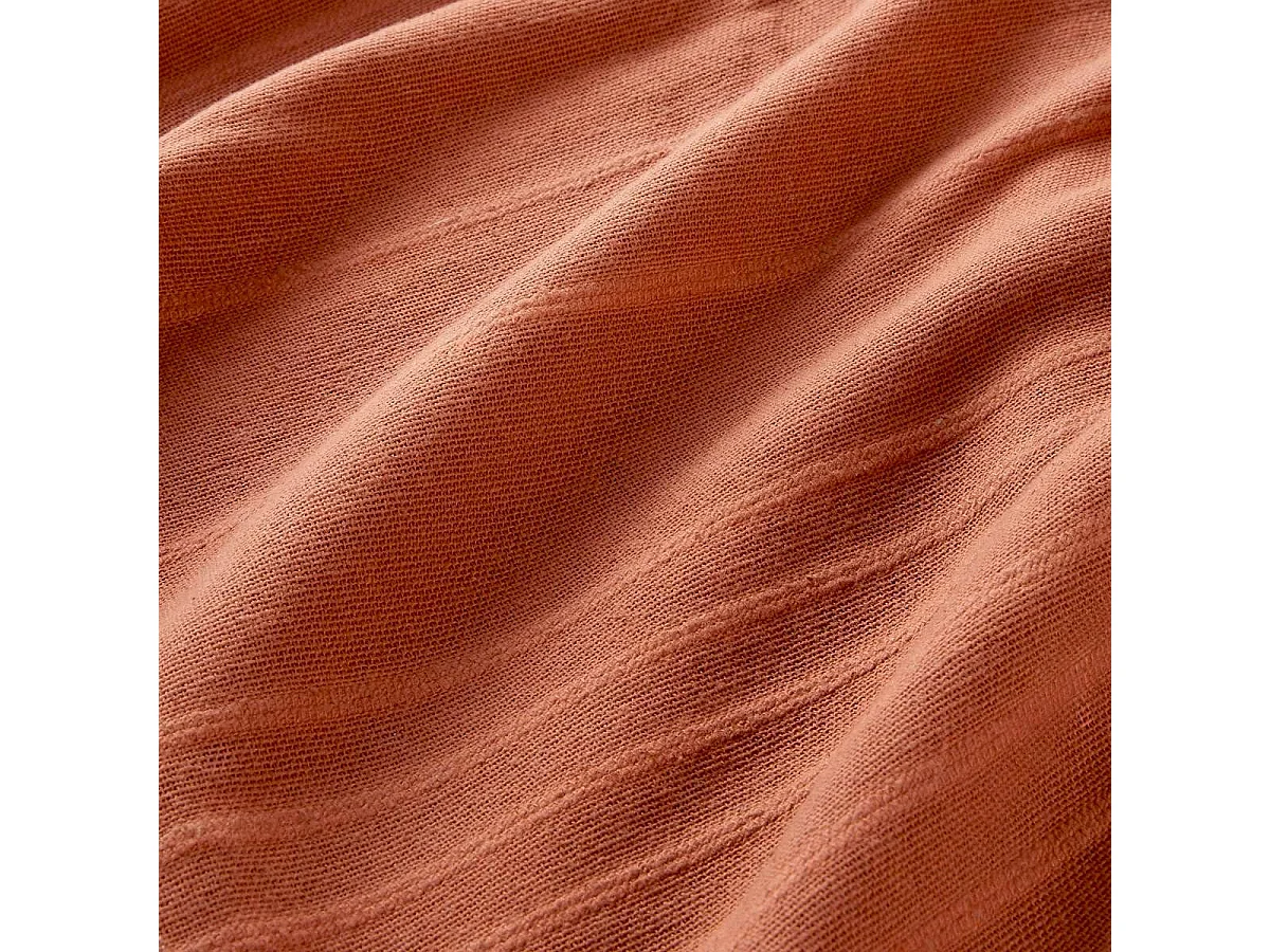 Jeté de Lit "Anjali" 160x220cm Terracotta