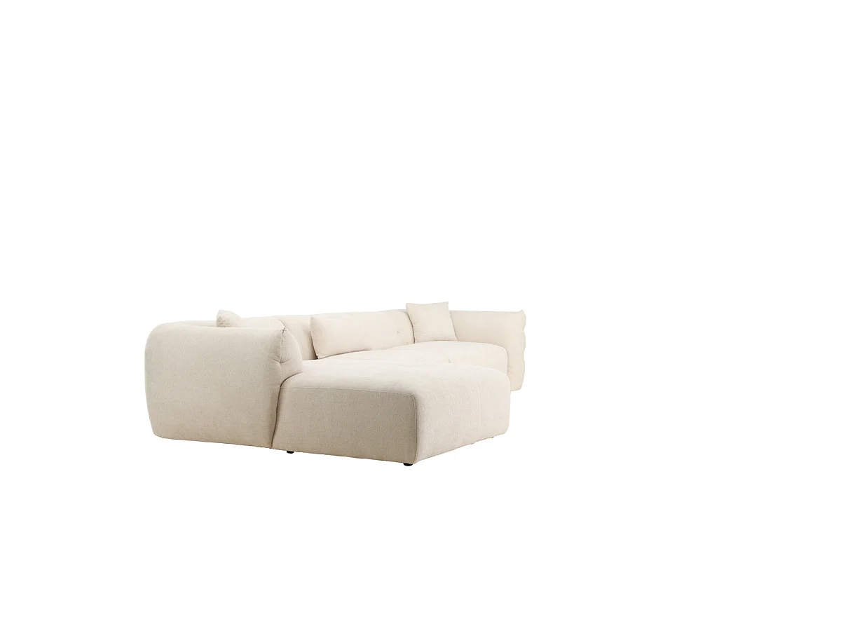 Canapé d'Angle Gauche "Positano" 335cm Beige