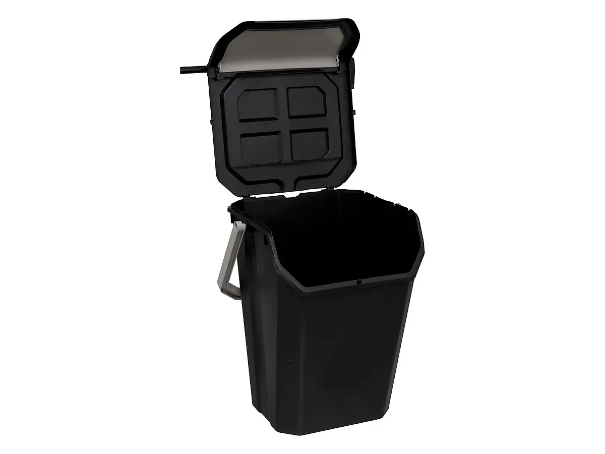 Poubelle de Tri "Empilable" 37L Noir
