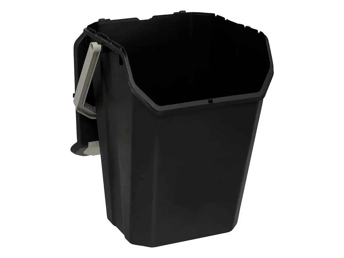 Poubelle de Tri "Empilable" 37L Noir