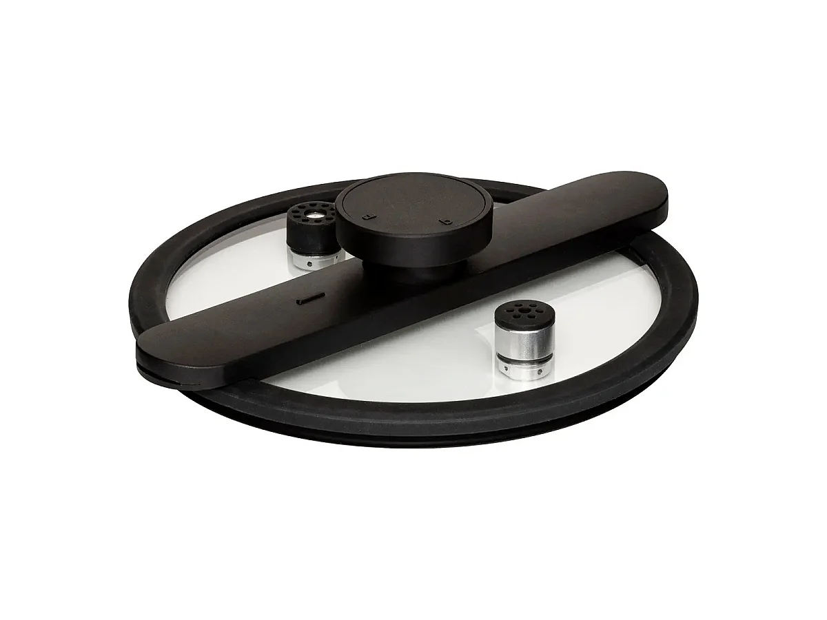 Cocotte Basse Pression "Couvercle" 34cm Noir