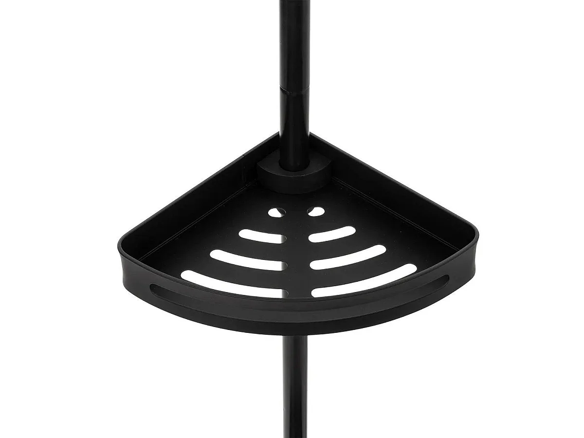 Étagère de Douche "Téléscopique" 240cm Noir