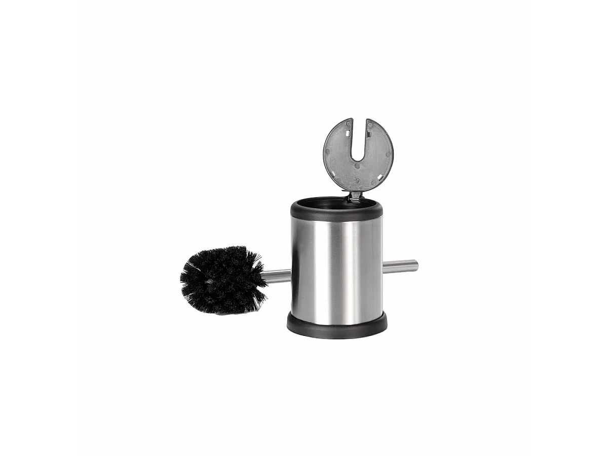 Brosse WC en Inox "Inoxia" 38cm Chrome