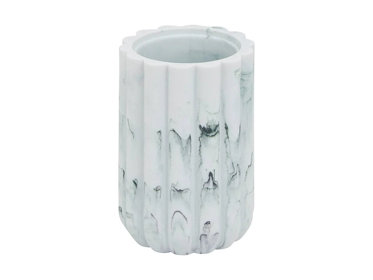 Brosse WC Design "Marby" 42cm Blanc