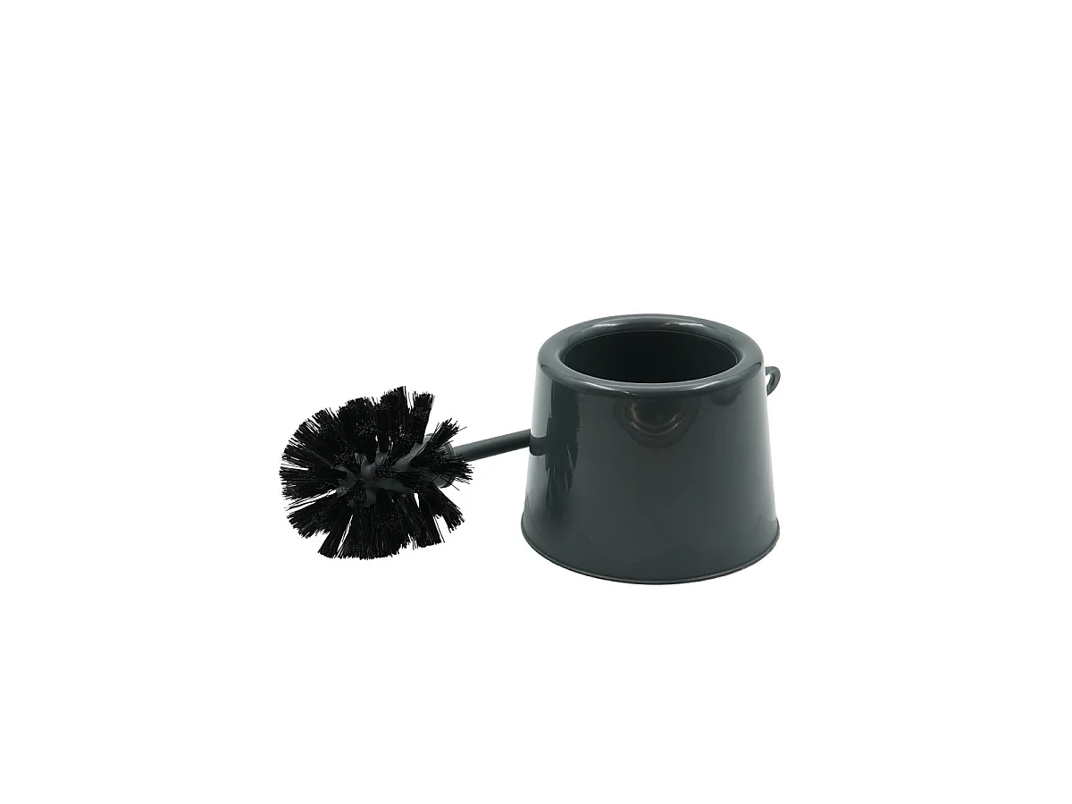 Brosse WC Uni "Tivoli" 38cm Noir