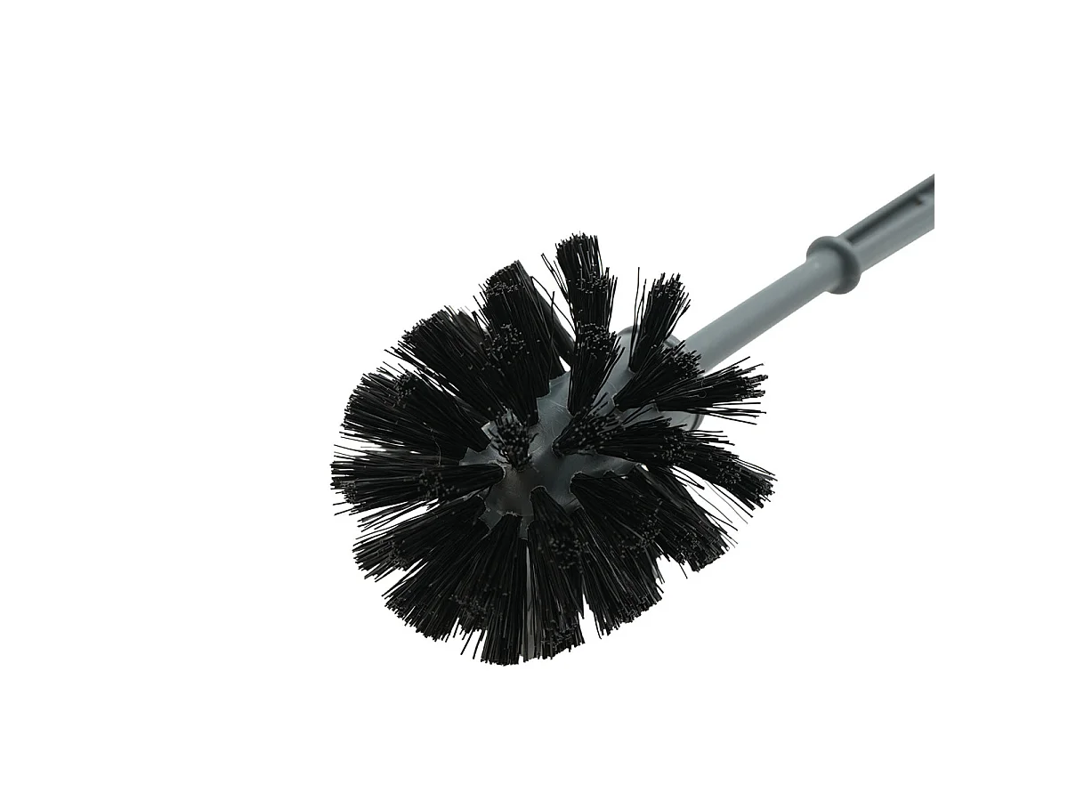 Brosse WC Uni "Tivoli" 38cm Noir