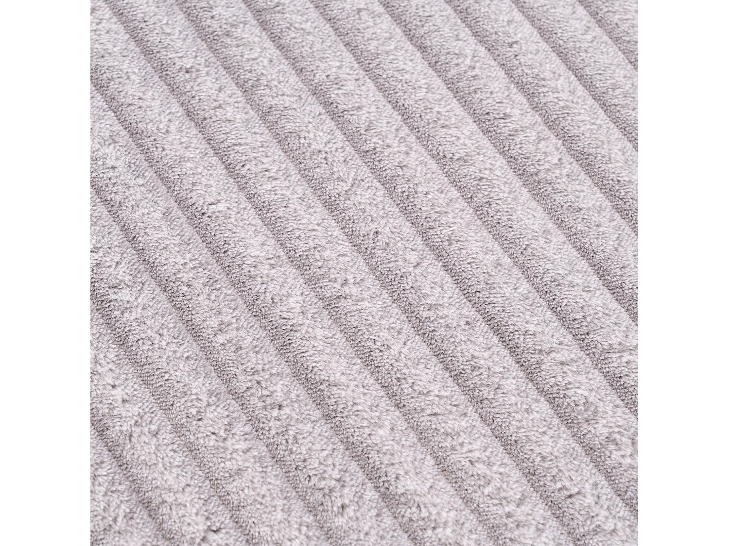 3-zits modulaire hoekbank, chenille, grijs