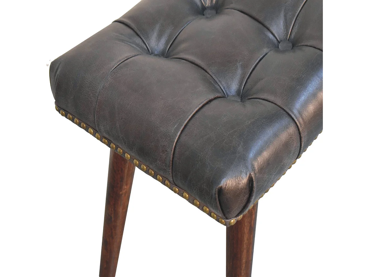 Artisan Furniture Banc en bois massif finition noyer de Californie
