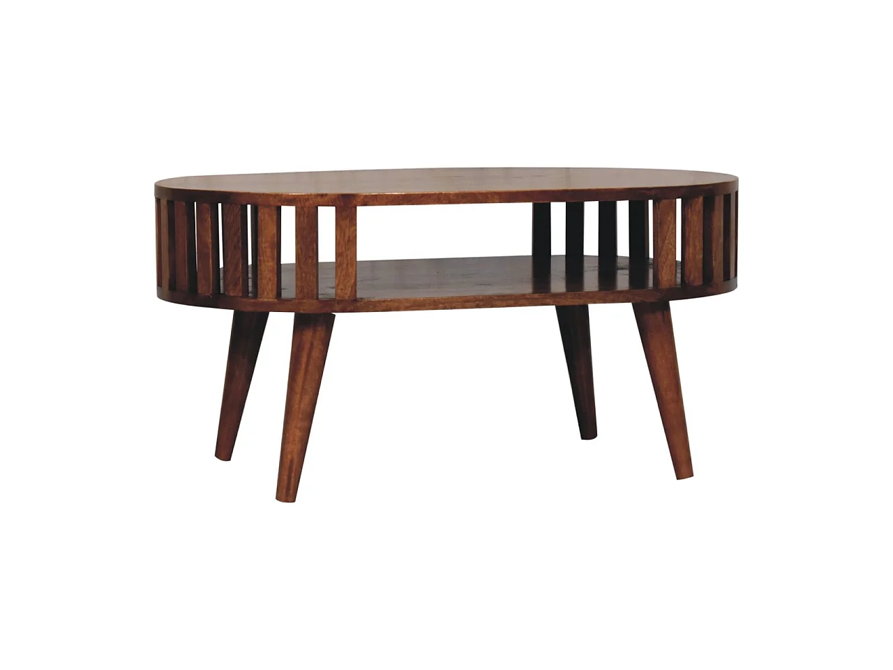 Artisan Furniture Solid Wood Honey Caramel Ariella Coffee Table