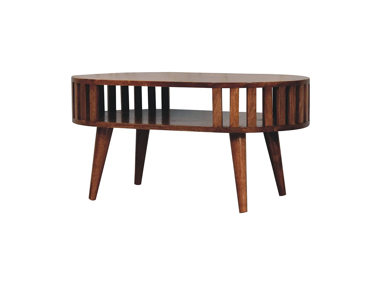 Artisan Furniture Solid Wood Honey Caramel Ariella Coffee Table