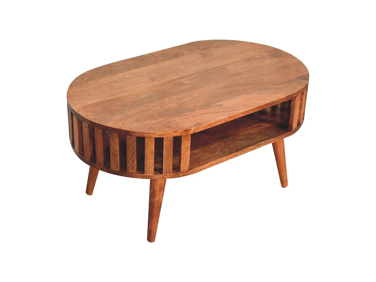 Artisan Furniture Solid Wood Honey Caramel Ariella Coffee Table