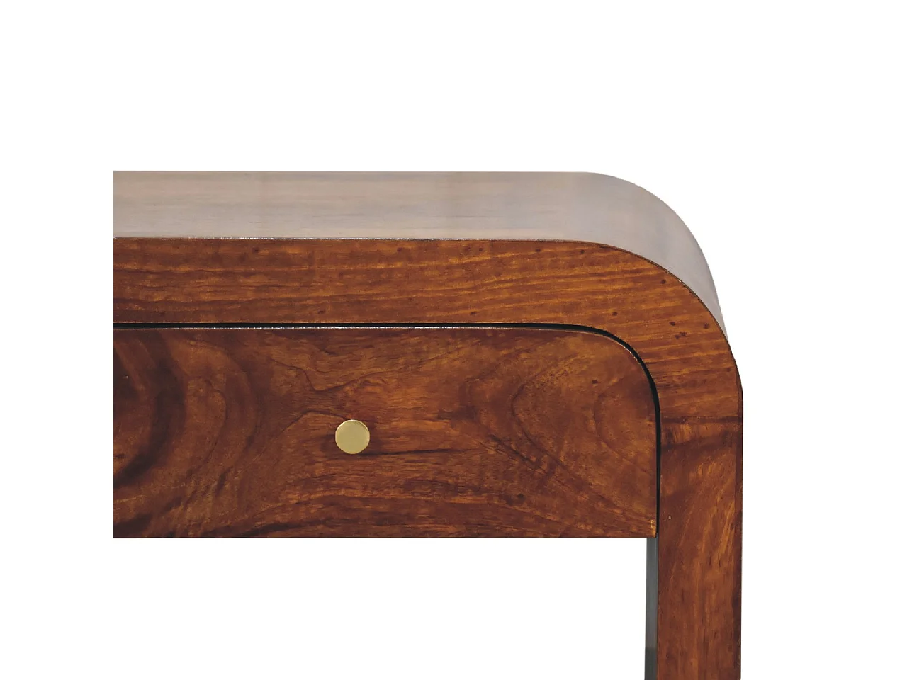 Artisan Furniture Table basse Darcy en bois massif finition châtaignier