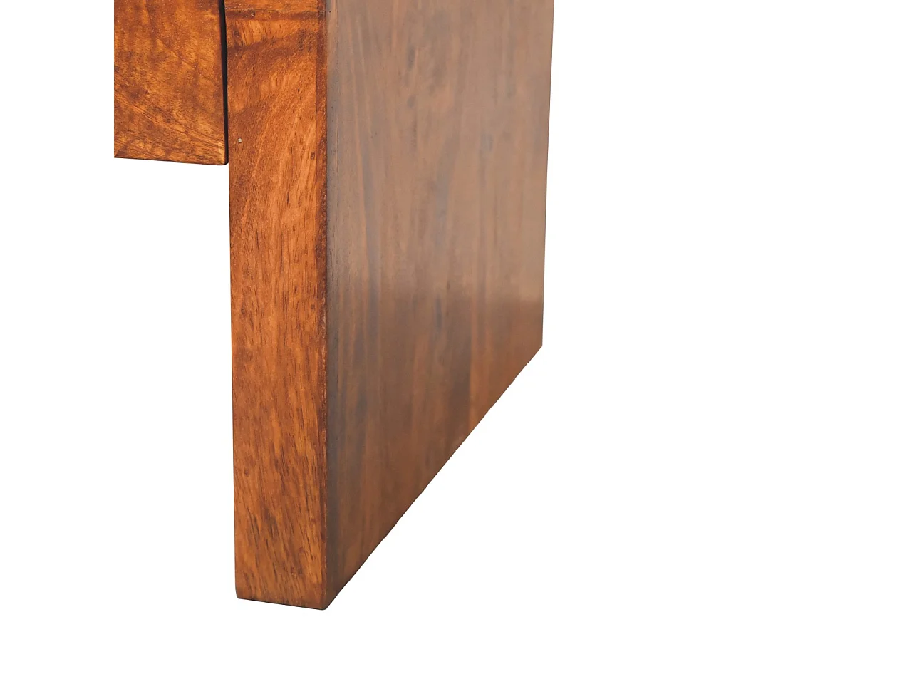 Artisan Furniture Table basse Darcy en bois massif finition châtaignier