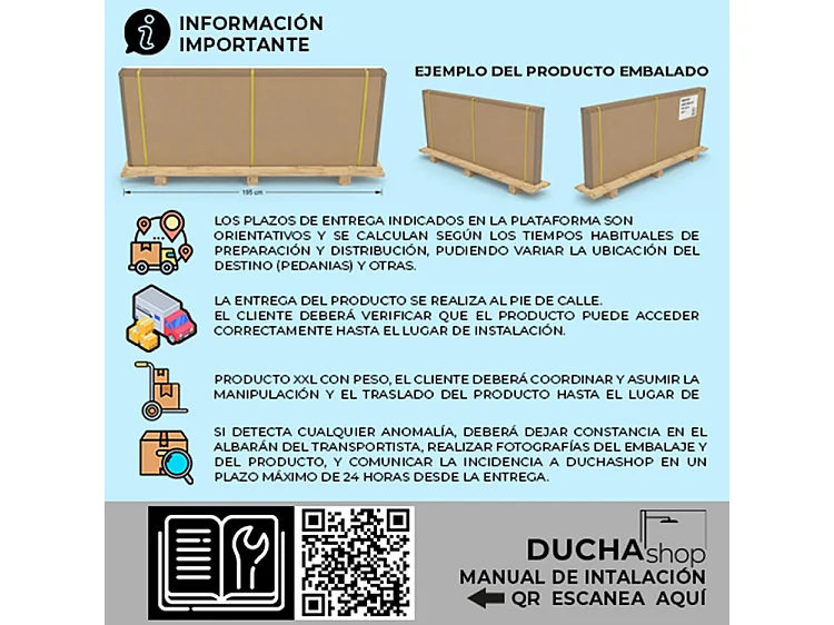 Mampara de ducha frontal  2 Fijos y 2 Puertas Corredera 140x195 cm Oro Rosa Cristal templado Antical transparente 6mm