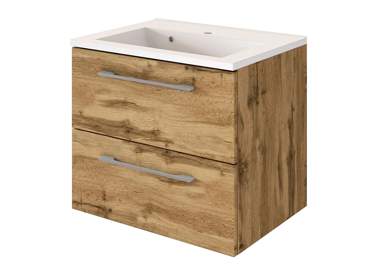 Held Möbel Ensemble de meuble-lavabo Livorno L/H/P 60 x 200 x 47 cm