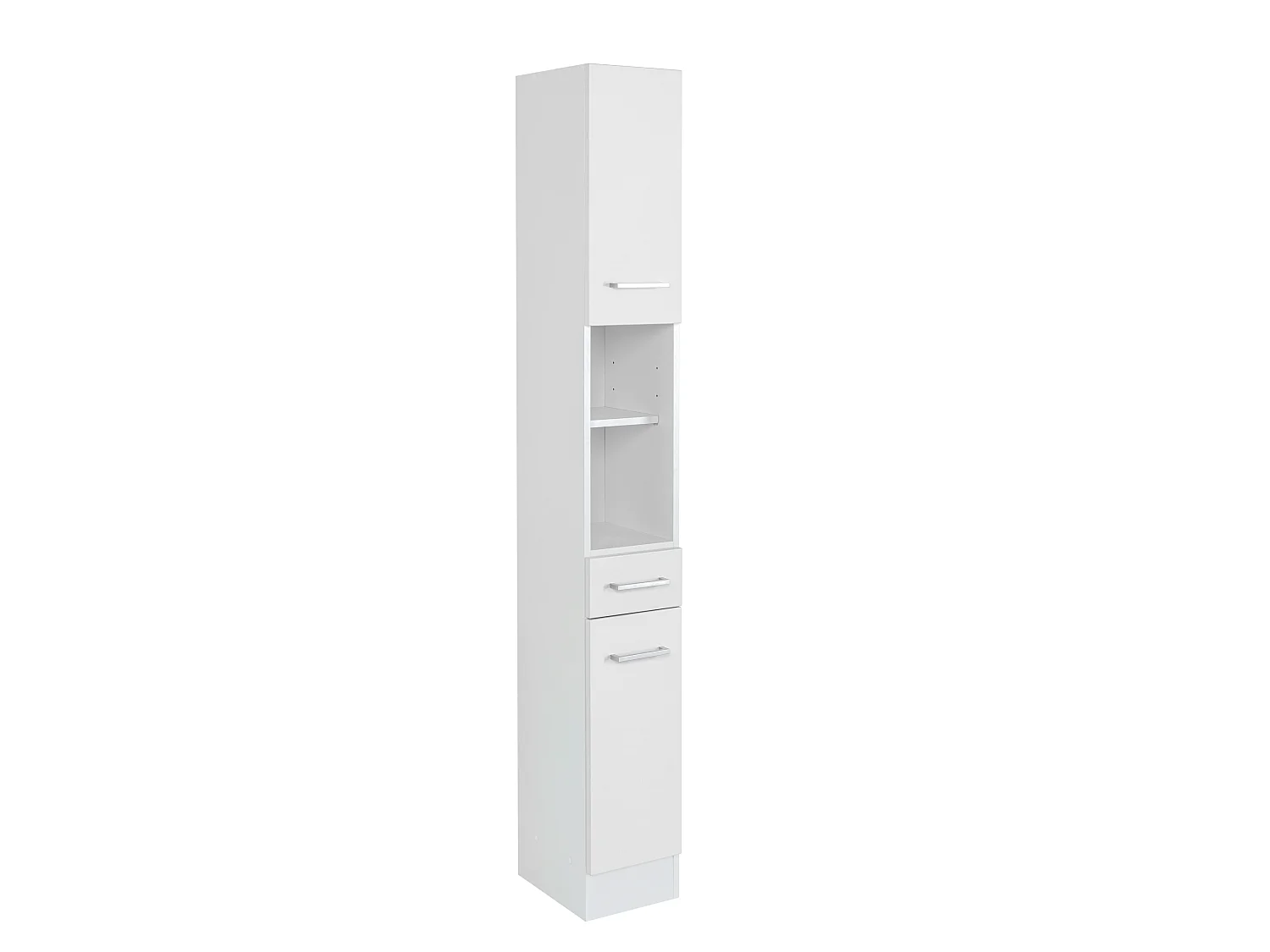 Held Möbel Ensemble de meuble-lavabo avec vasque à poser 3 pièces Riga blanc mat L/H/P 85 x 200 x 35 cm