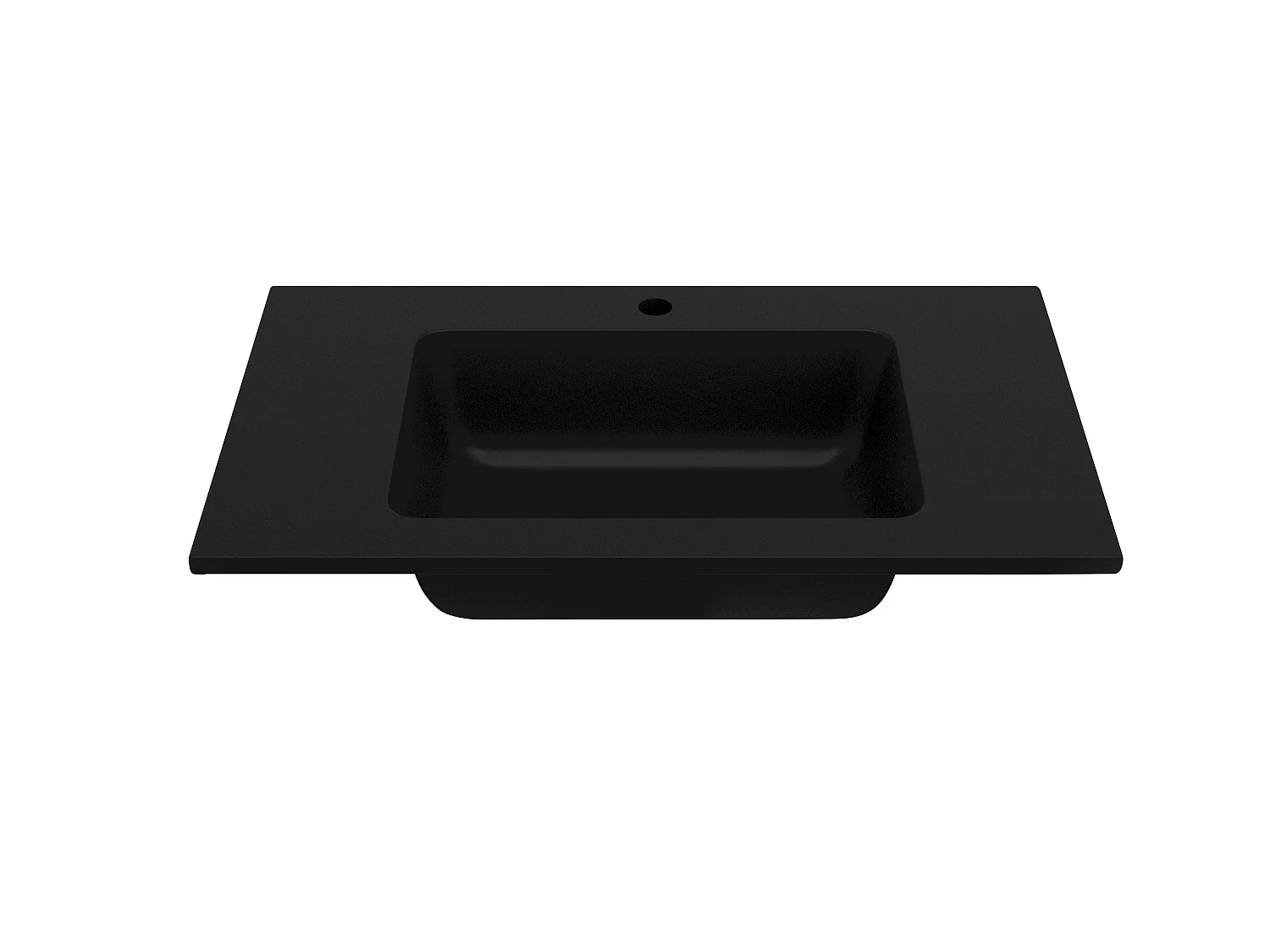 Held Möbel Ensemble de meuble-lavabo 2 pièces Liverpool chêne Wotan / noir rayé L/H/P 80 x 200 x 47 cm