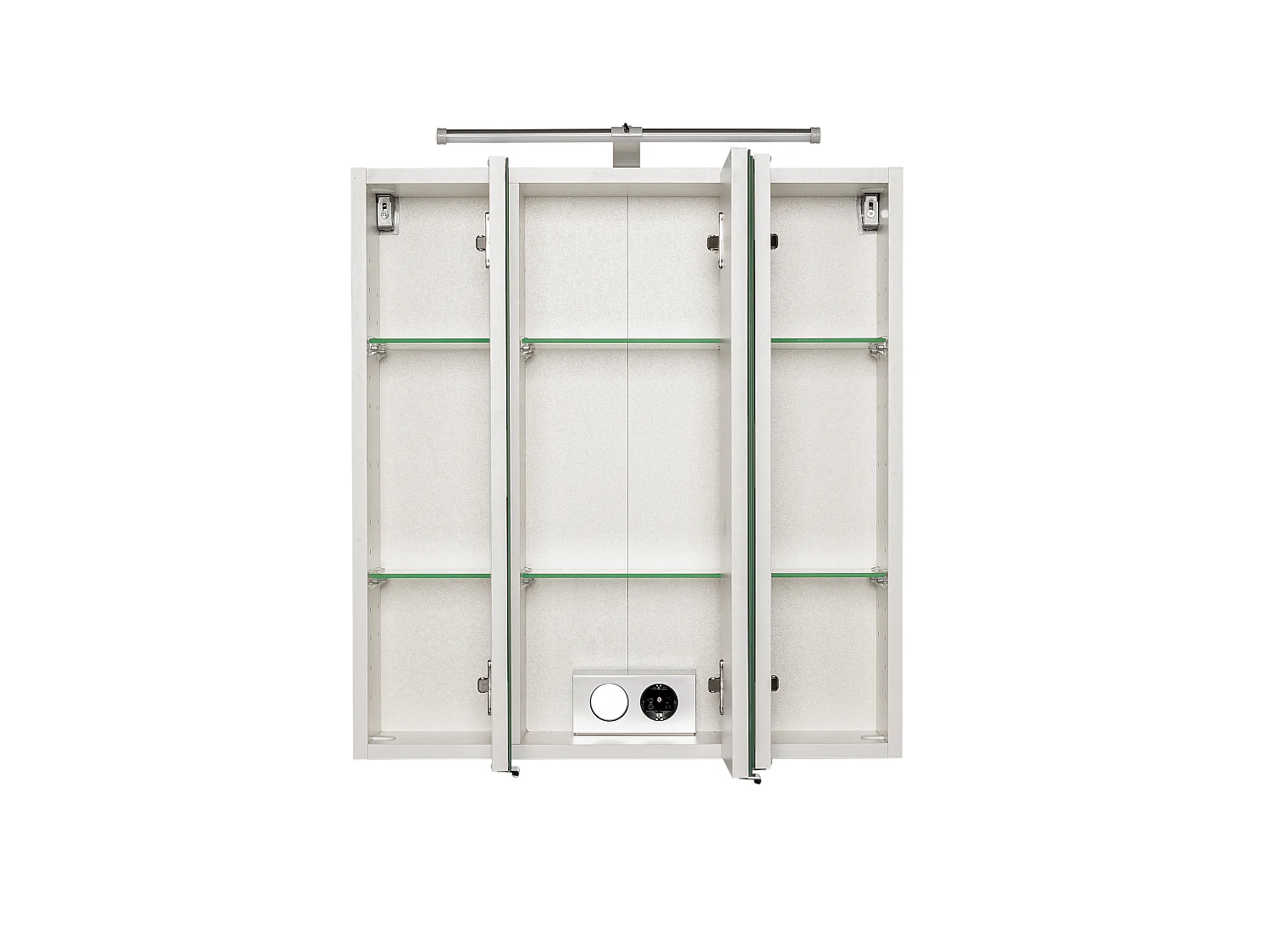Held Möbel Ensemble de meuble-lavabo avec vasque à poser 5 pièces Paris chêne Wotan / blanc L/H/P 120 x 200 x 35 cm
