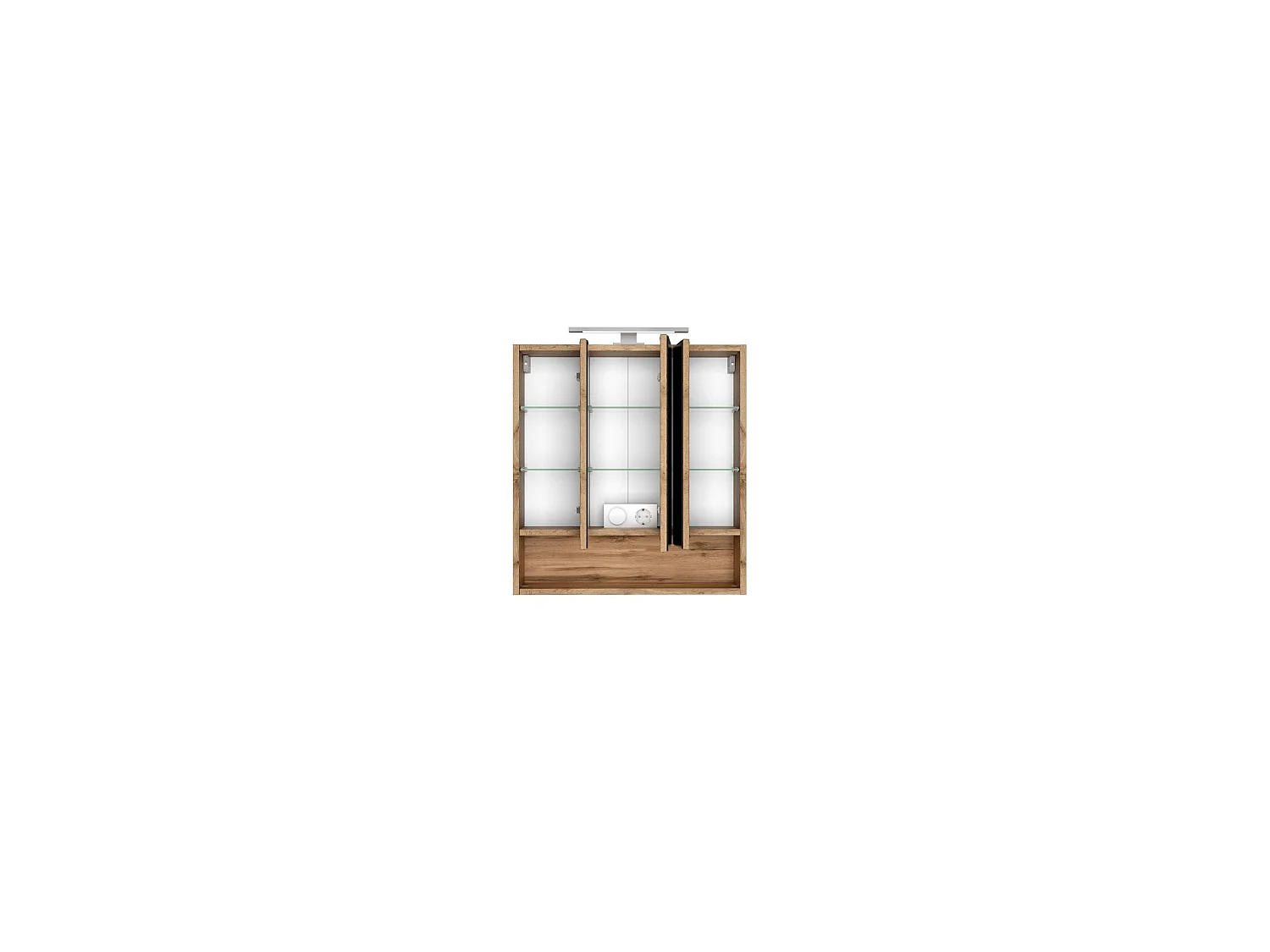 Held Möbel Ensemble de meuble-lavabo Livorno L/H/P 60 x 200 x 47 cm