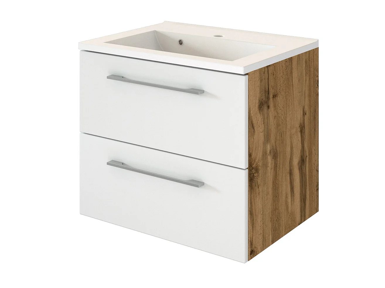 Held Möbel Ensemble de meuble-lavabo Livorno L/H/P 60 x 200 x 47 cm
