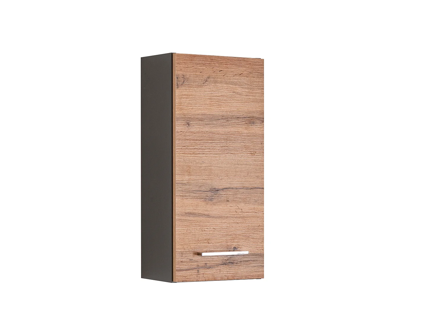 Held Möbel Ensemble de meuble-lavabo 5 pièces Paris chêne Wotan / gris graphite L/H/P 120 x 200 x 35 cm