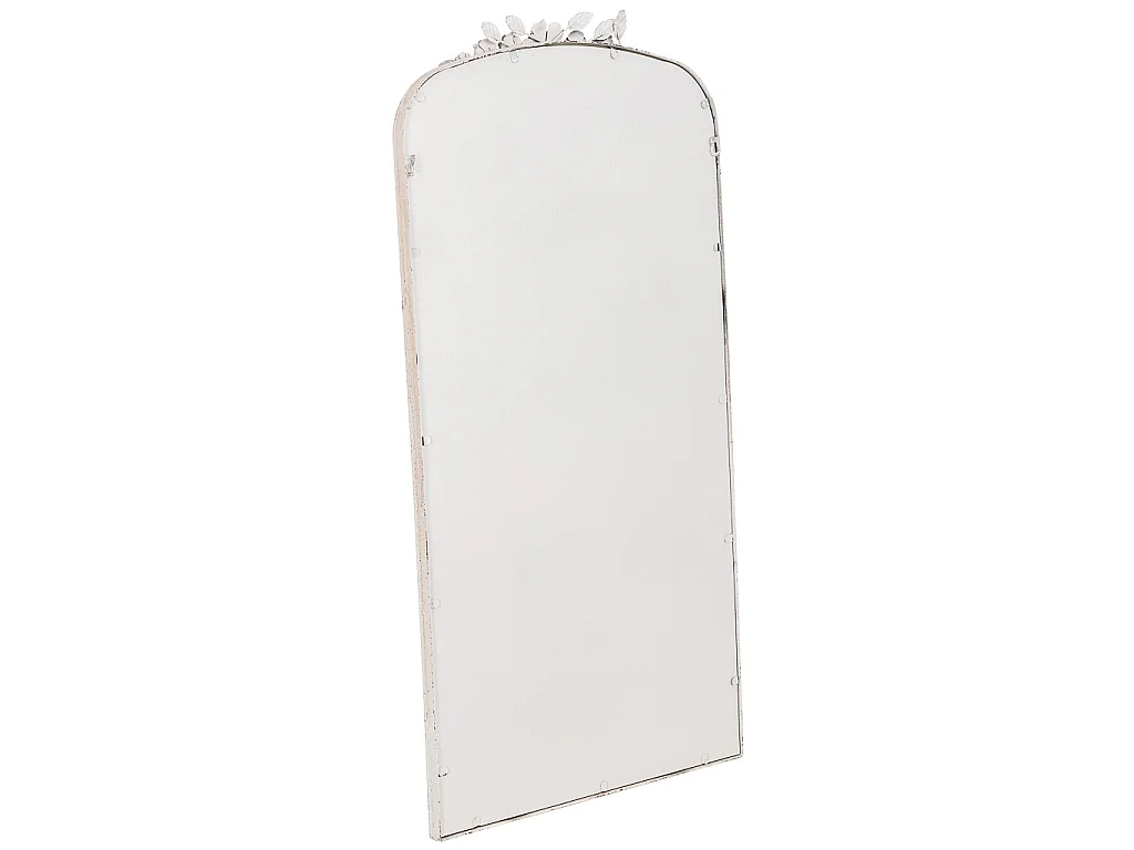 Espelho de madeira branca 61x5x114h cm