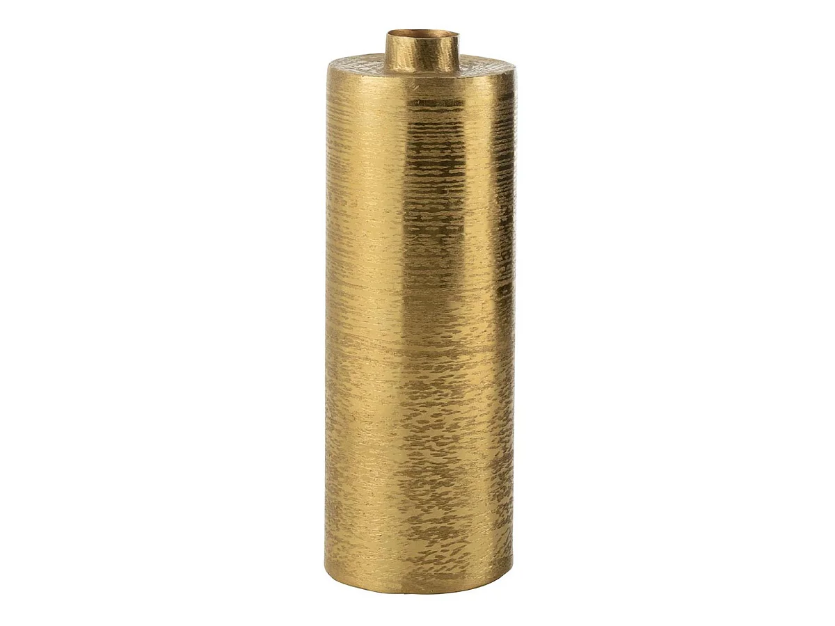 Vase Design en Métal "Chase" 60cm Or