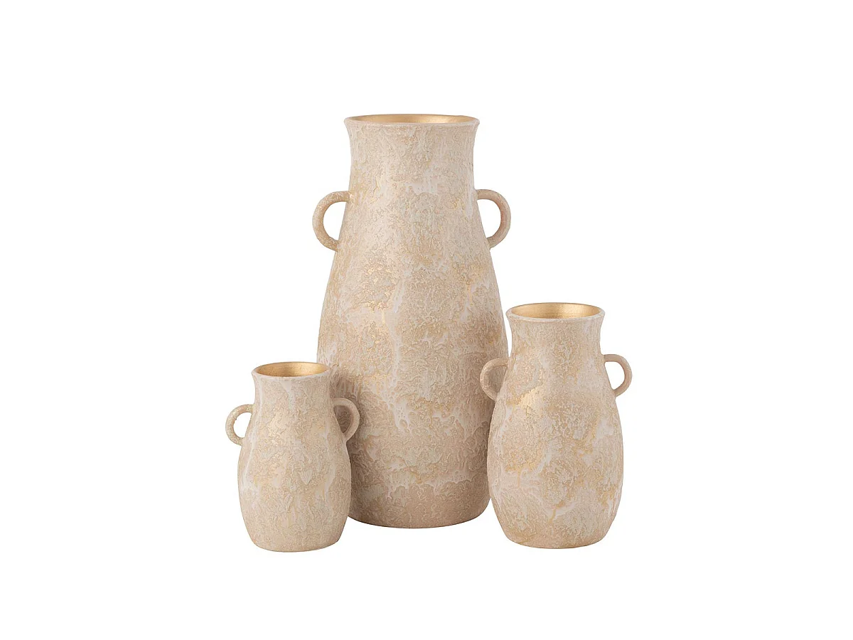 Vase en Terre Cuite "Amphore" 30cm Rose