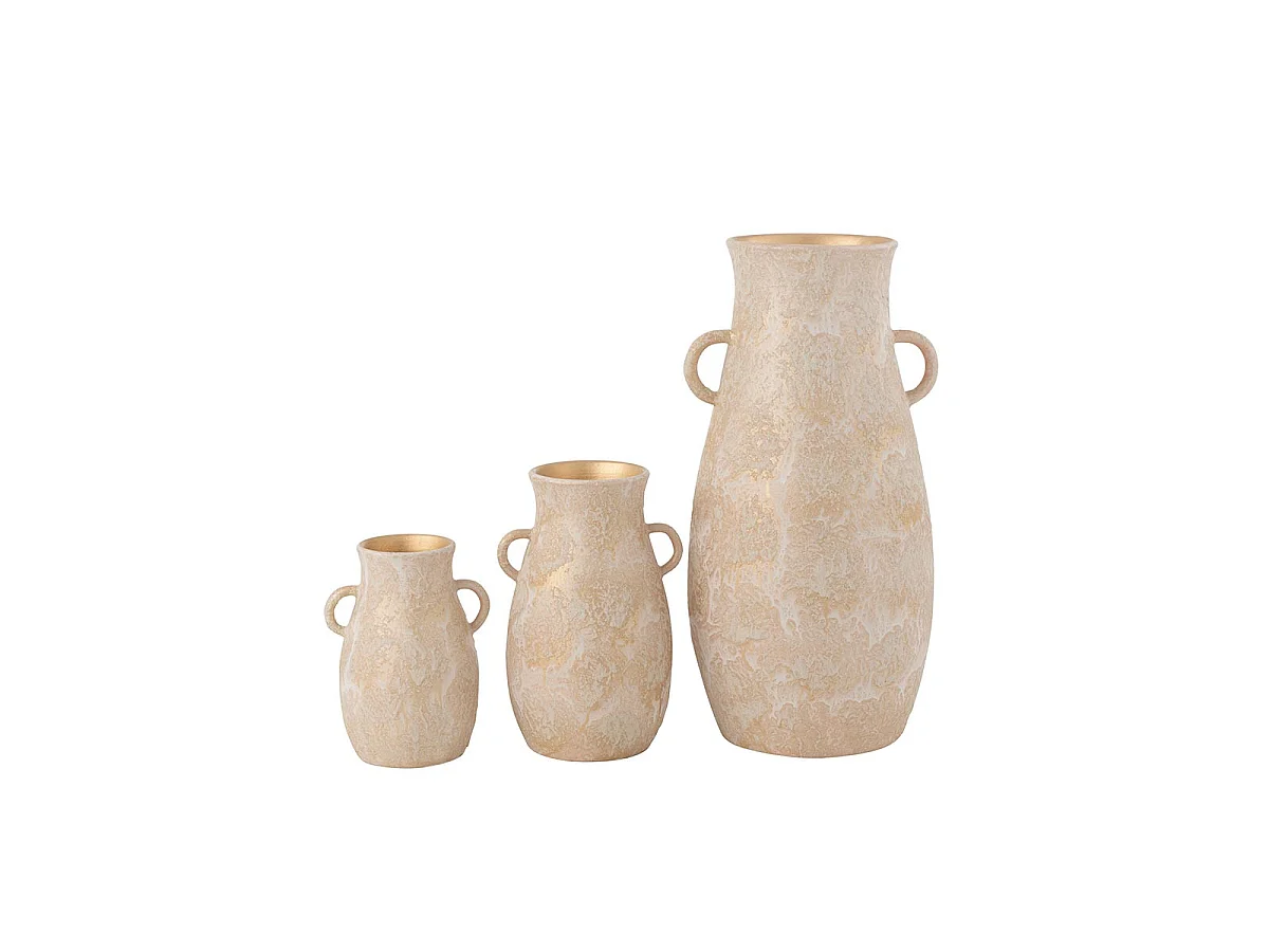 Vase en Terre Cuite "Amphore" 30cm Rose