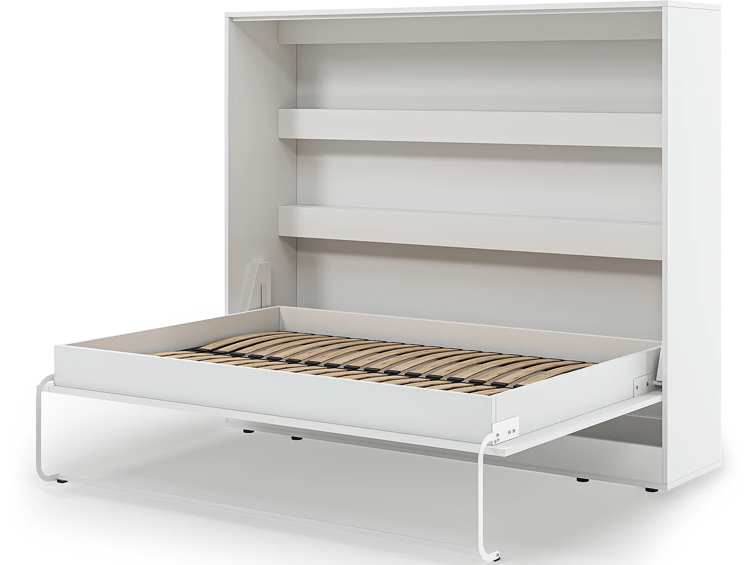 Fällsäng 160x200 horisontell sängbotten ingår Devon Vit