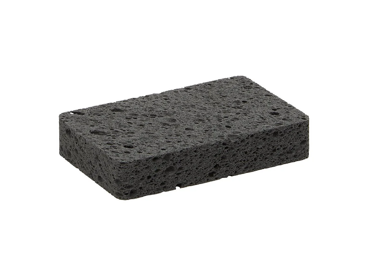 Distributeur de Savon Avec Éponge "Terra" 19cm Marron