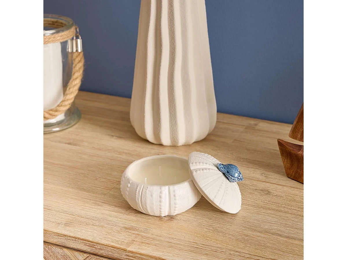 Bougie Parfumée Design Coquillage "Ocea" 170g Ylang