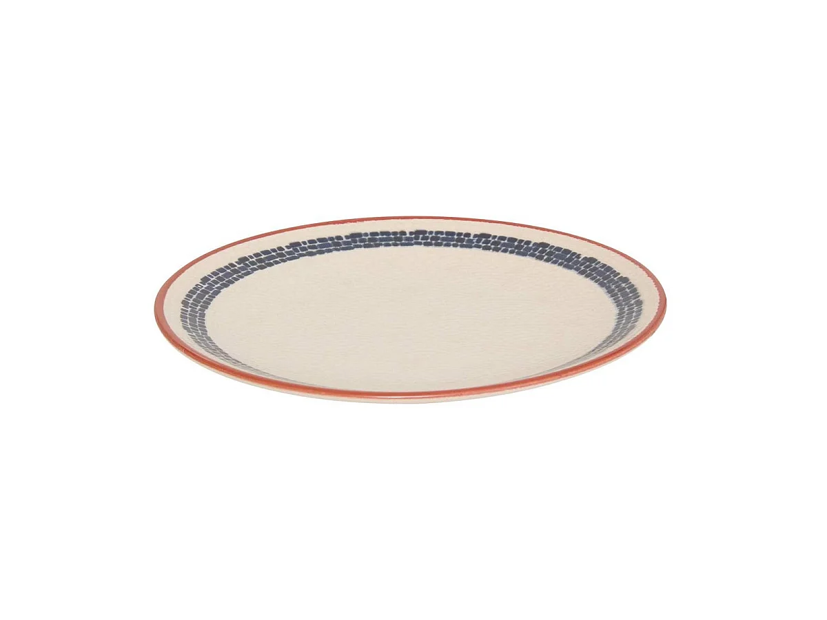 Lot de 6 Assiettes à Dessert "Morgane" 19cm Crème
