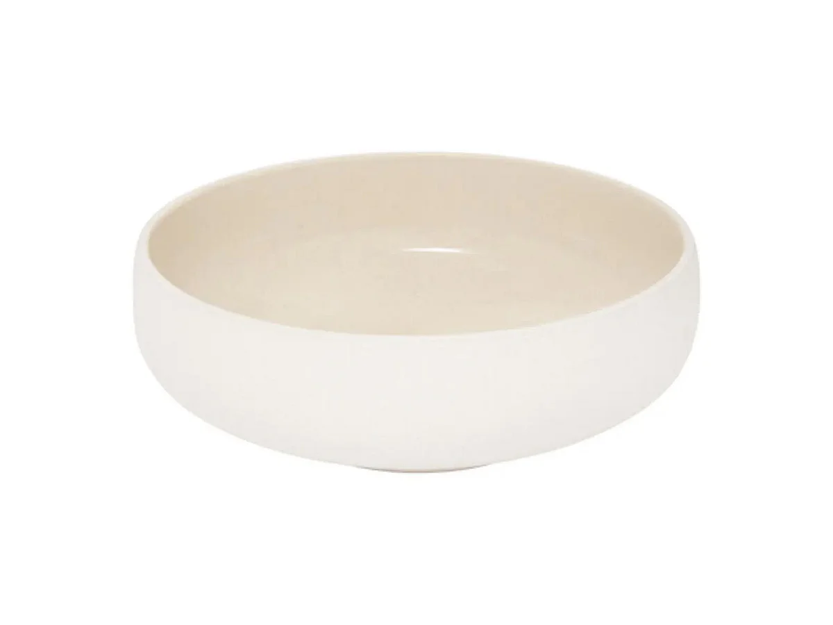 Lot de 6 Assiettes Creuses "Chiara" 16cm Beige