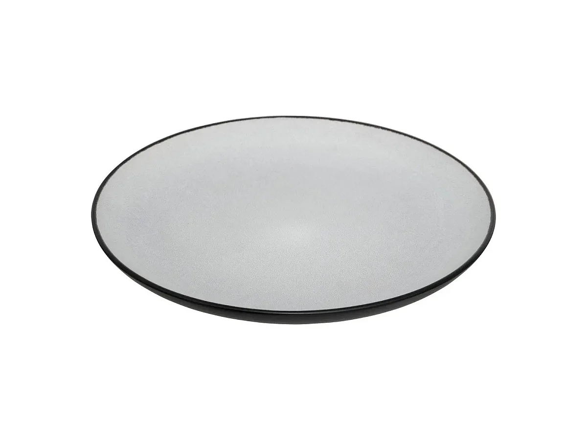 Lot de 6 Assiettes Plates "Diane" 27cm Beige