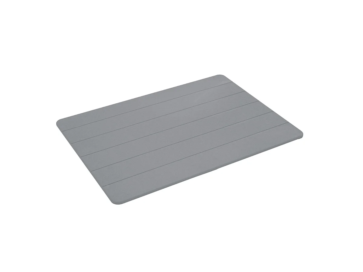 Tapis de Bain en Diatomite "Baline" 50x70cm Gris