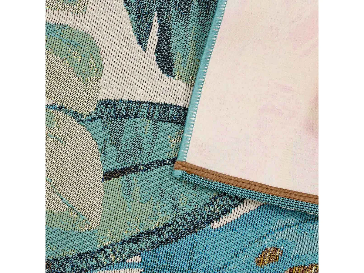 Tapis de Cuisine Antidérapant "Tropical" 60x90cm Multicolore
