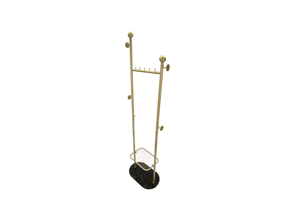 Porte-Manteau en Métal "Olaf" 178cm Or
