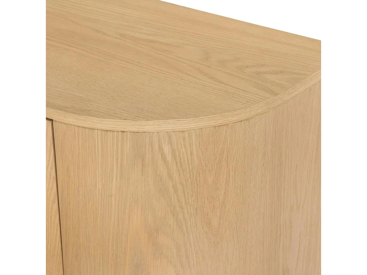 Buffet moderne 3 portes en chêne clair LOREN
