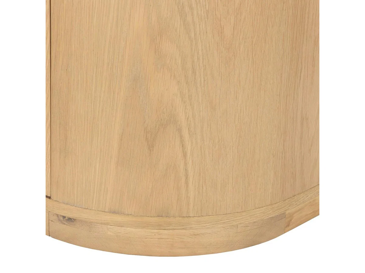 Buffet moderne 3 portes en chêne clair LOREN