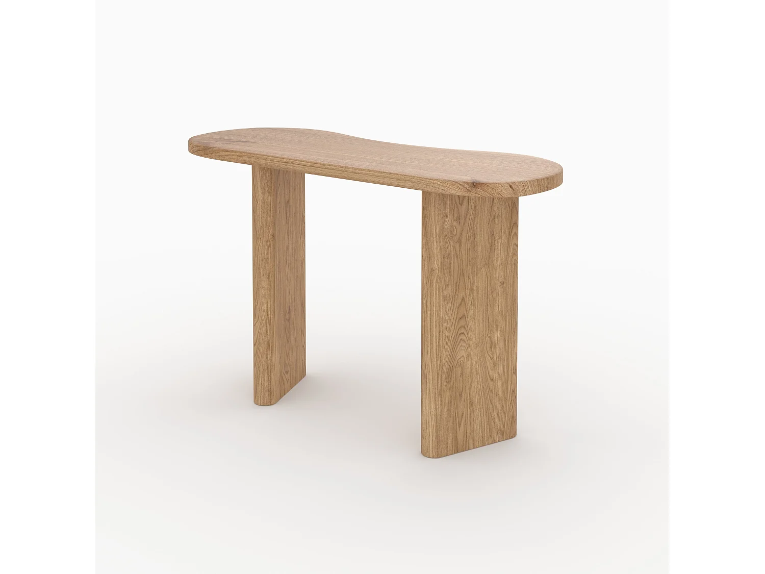 Consola de madera maciza de mindi - Brandan