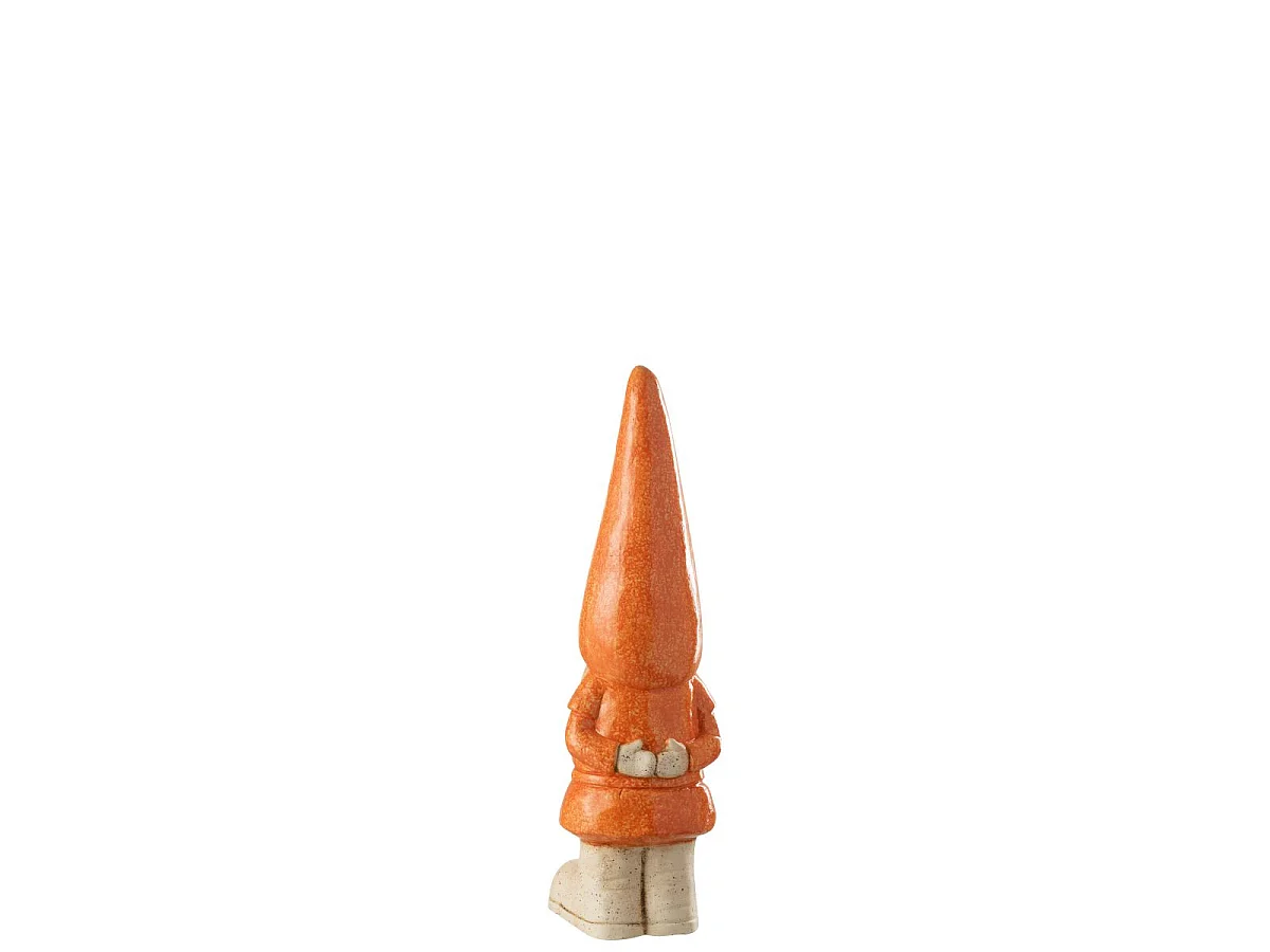 Statue Lutin Extérieur "Pasquale" 61cm Orange