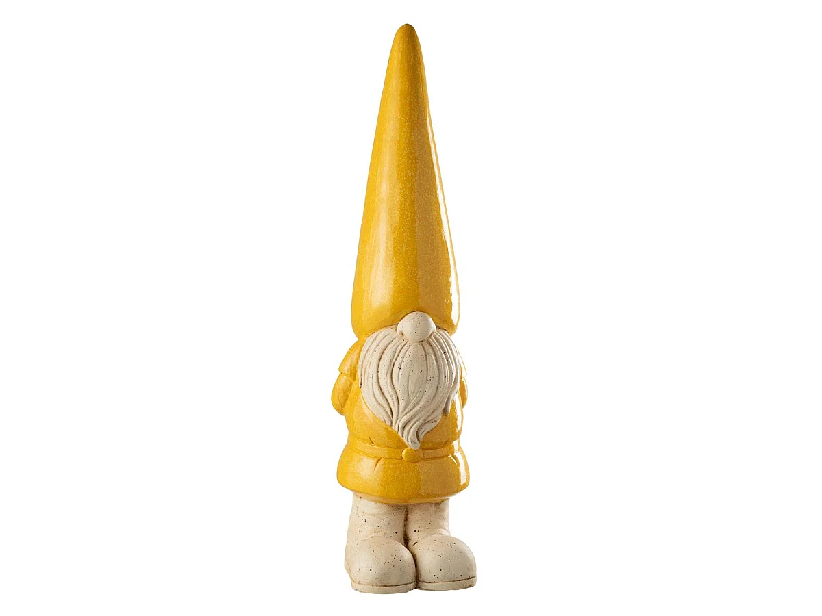 Statue Lutin Extérieur "Pasquale" 96cm Jaune