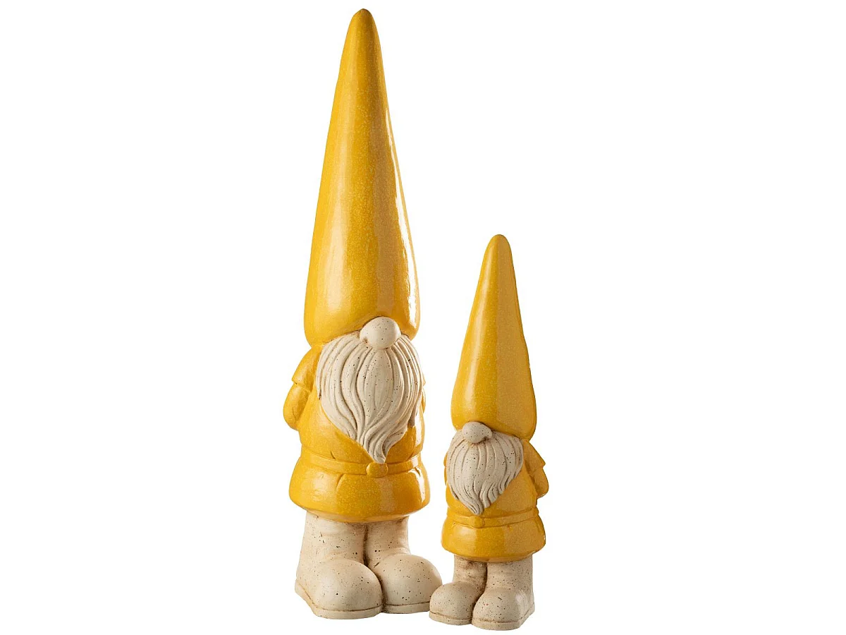 Statue Lutin Extérieur "Pasquale" 96cm Jaune