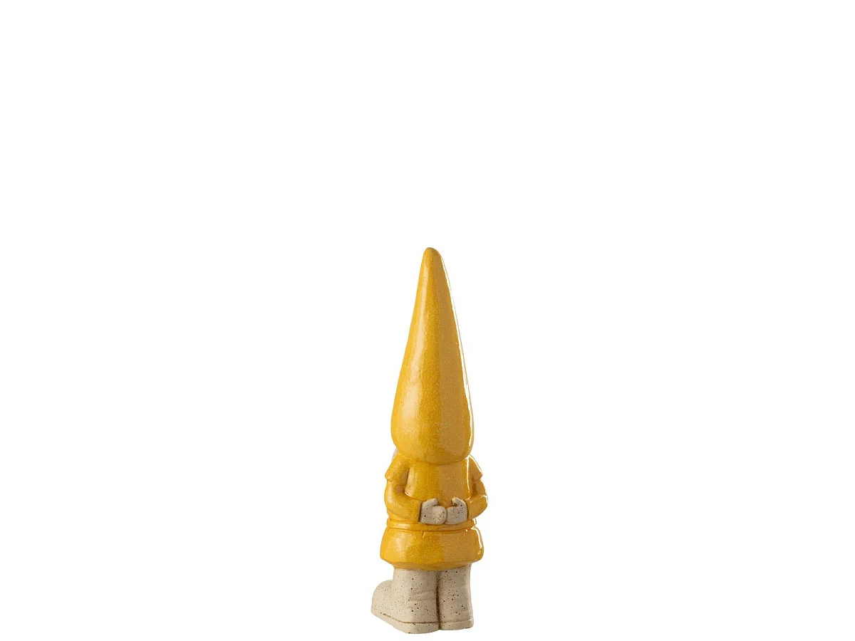 Statue Lutin Extérieur "Pasquale" 61cm Jaune