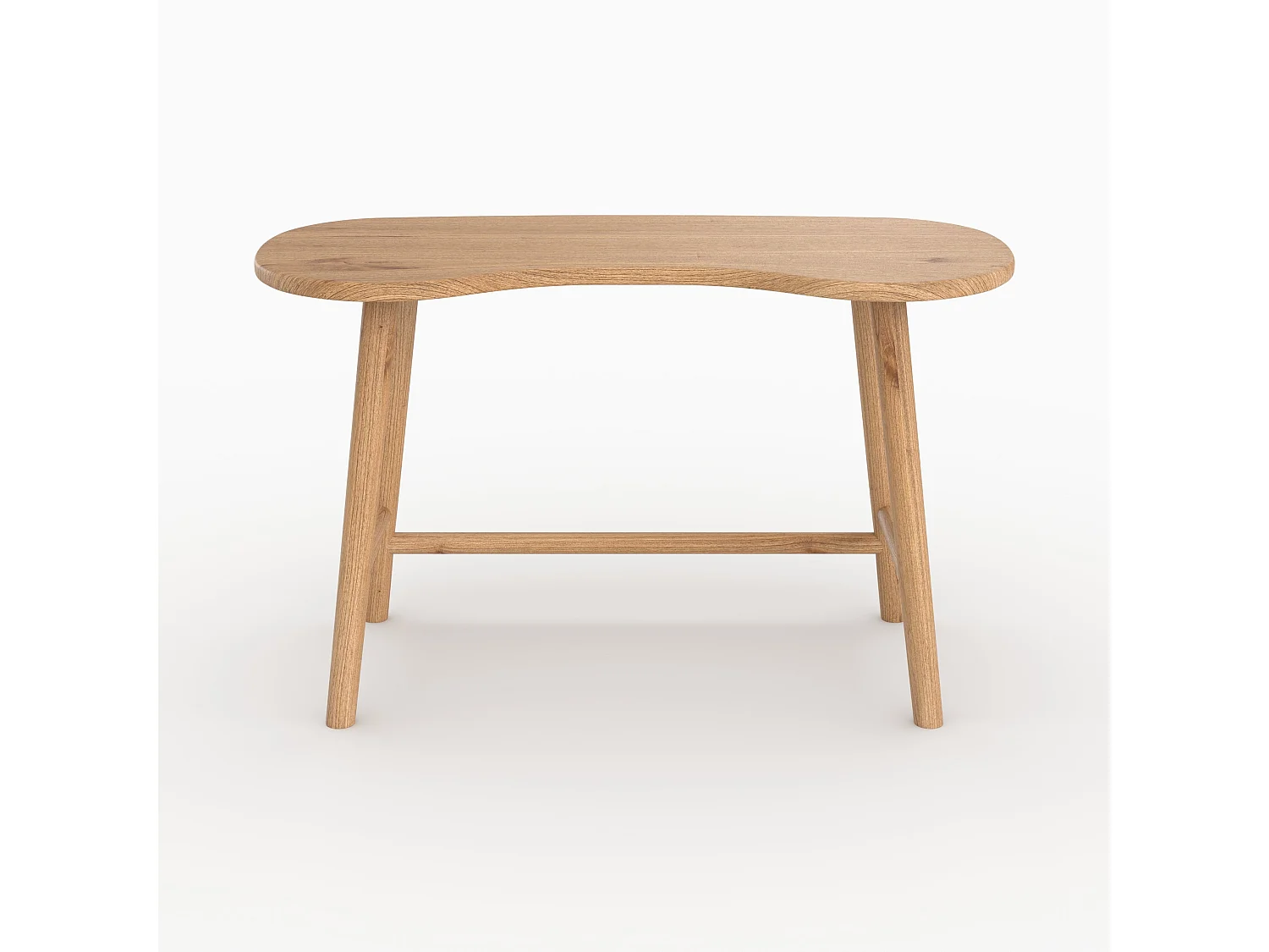 Scrivania in legno massello di mindi - Brandan